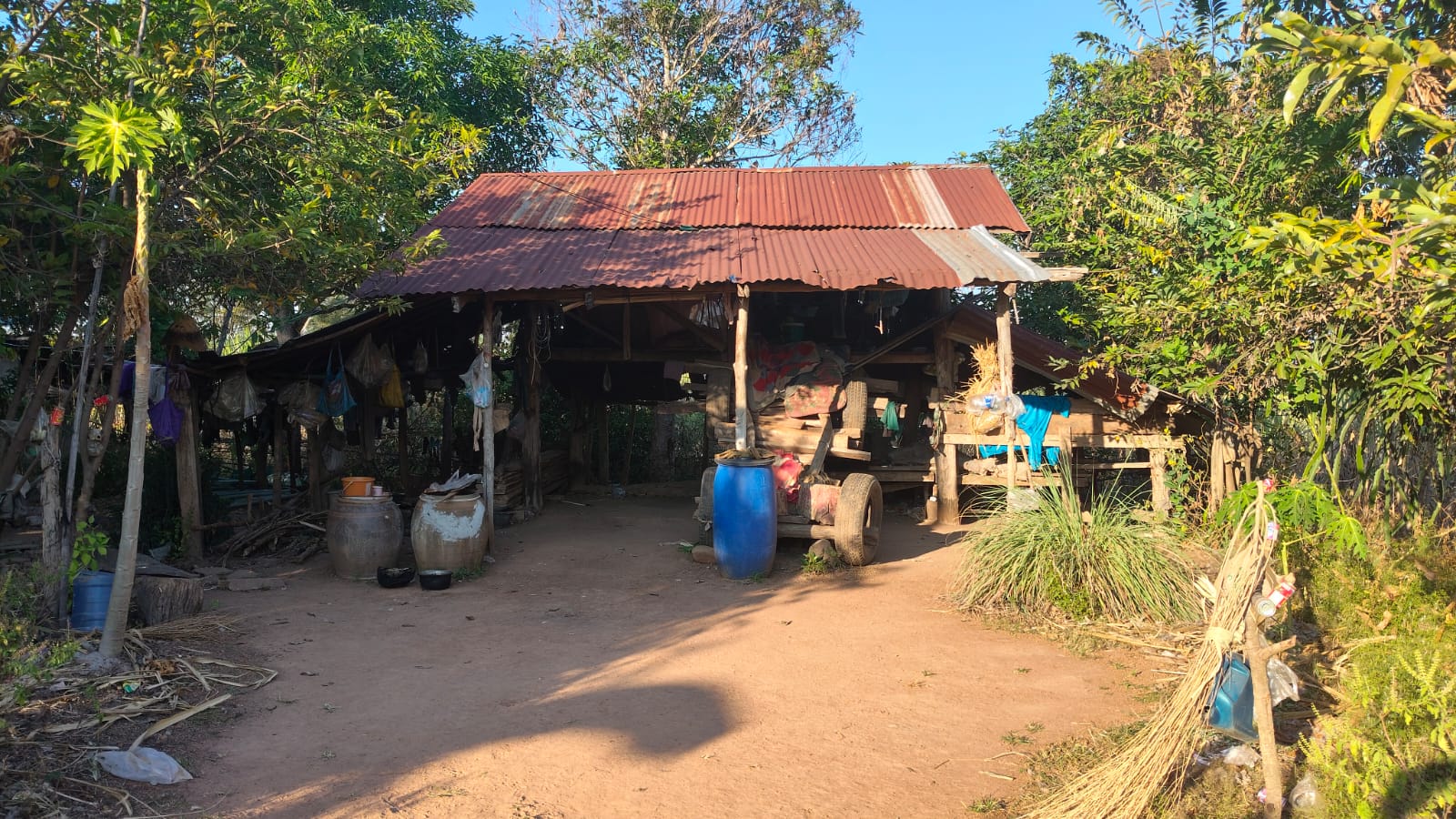 Rural farm shed